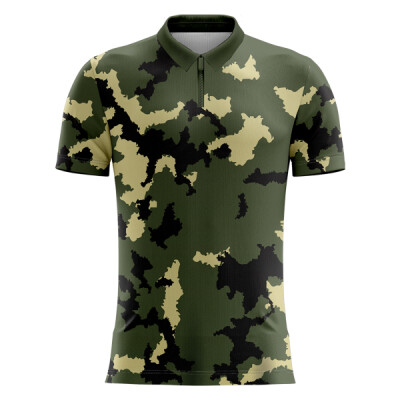 新品 BRIEFING MS CAMO PRINT POLO BRIEFING GOLF MS CAMO PRINT POLO（BLK／M）