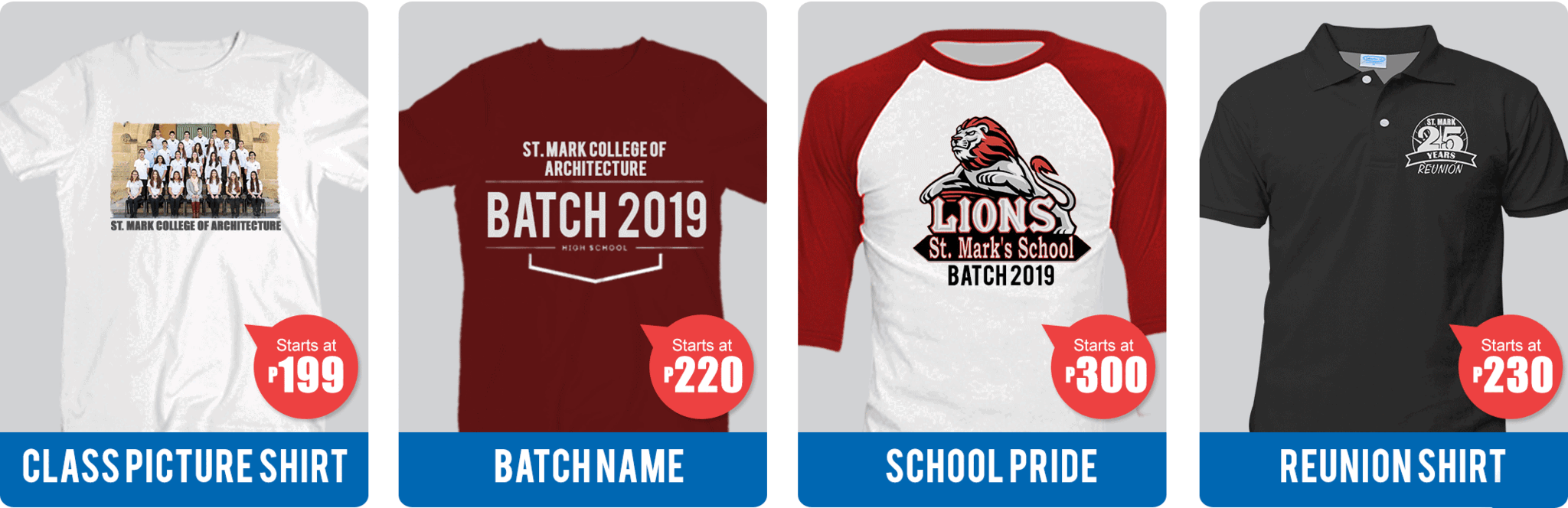 customize graduation batch shirts