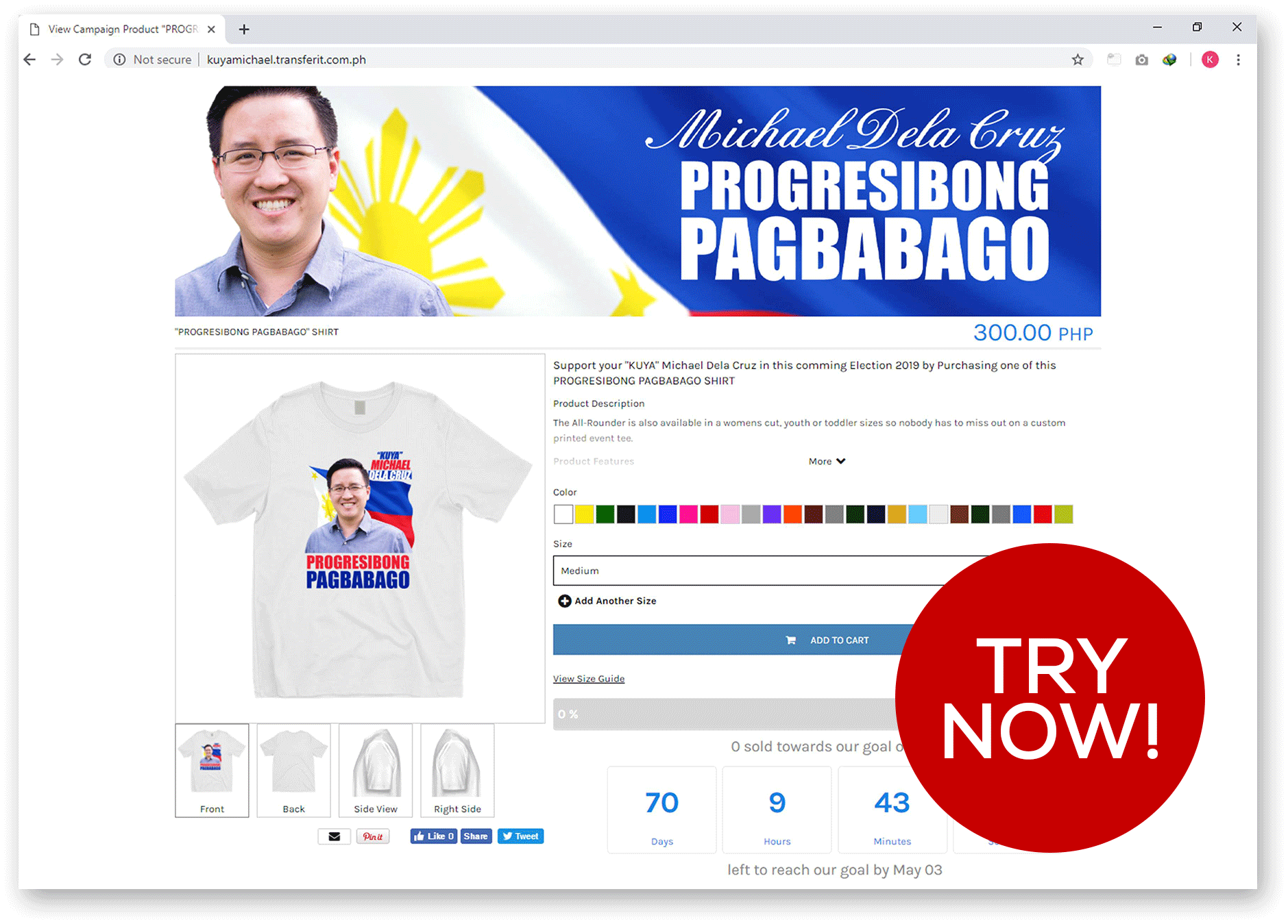 election campaign fundraising