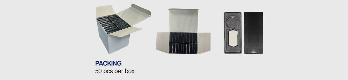 Metallic Keychains box