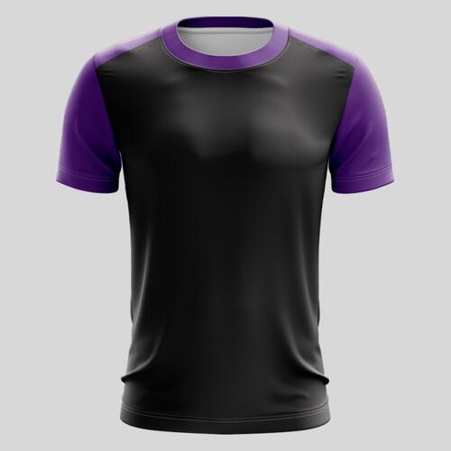 Violet Esport Pattern Full Print Roundneck Shirt Thumbnail