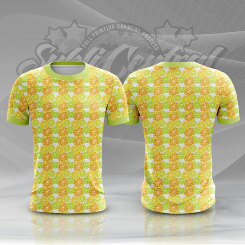 Limes Summer Full Print Roundneck Shirt Thumbnail