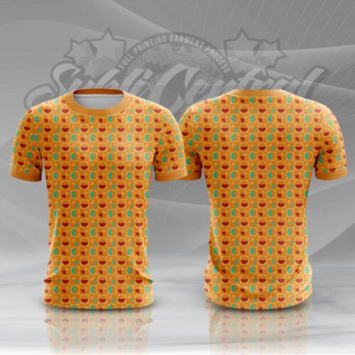 Circle Design Full Print Roundneck Shirt Thumbnail