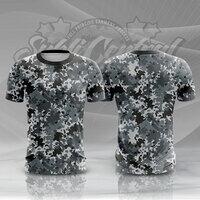 Camouflage Design Full Print Roundneck Shirt Thumbnail