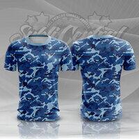 Camouflage Design Full Print Roundneck Shirt Thumbnail