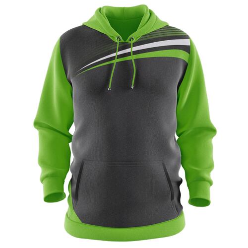 Green Esport Pattern Full Print Hoodie Jacket Thumbnail