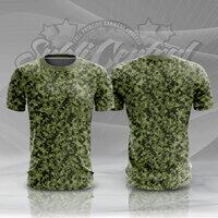 Camouflage Design Full Print Roundneck Shirt Thumbnail