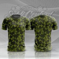 Camouflage Design Full Print Roundneck Shirt Thumbnail