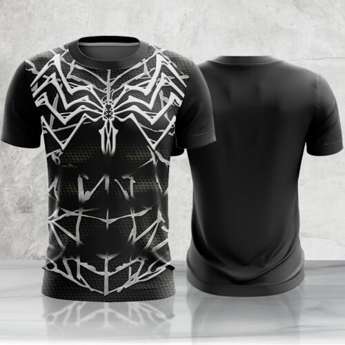 Spiderman Design Half Bleed Shirt Thumbnail