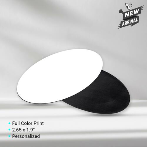 Aluminum Ref Magnet Oval Thumbnail