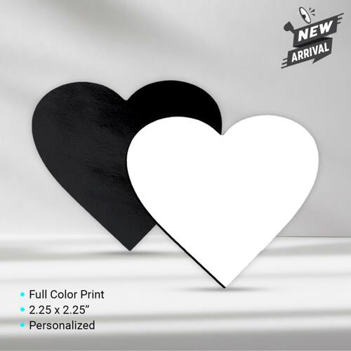 Aluminum Ref Magnet Heart Thumbnail