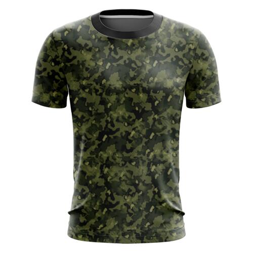 Camouflage Design Full Print Roundneck Shirt Thumbnail