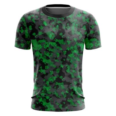 Camouflage Design Full Print Roundneck Shirt Thumbnail