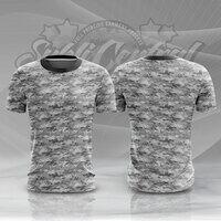 Camouflage Design Full Print Roundneck Shirt Thumbnail