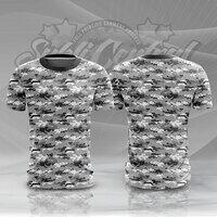 Camouflage Design Full Print Roundneck Shirt Thumbnail