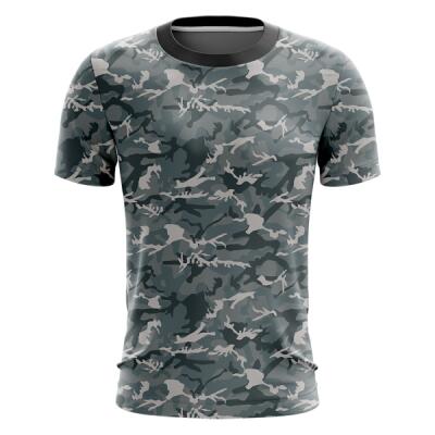 Camouflage Design Full Print Roundneck Shirt Thumbnail