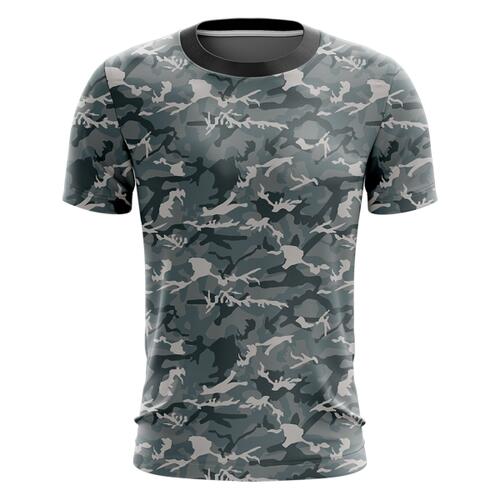 Camouflage Design Full Print Roundneck Shirt Thumbnail
