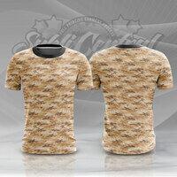 Camouflage Design Full Print Roundneck Shirt Thumbnail