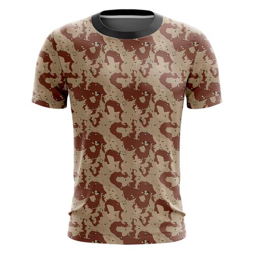 Camouflage Design Full Print Roundneck Shirt Thumbnail