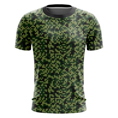 Camouflage Design Full Print Roundneck Shirt Thumbnail