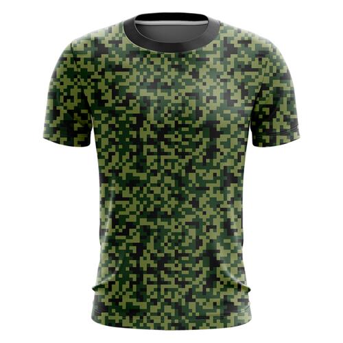 Camouflage Design Full Print Roundneck Shirt Thumbnail