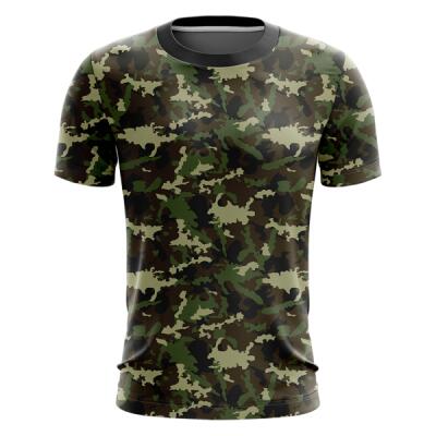 Camouflage Design Full Print Roundneck Shirt Thumbnail