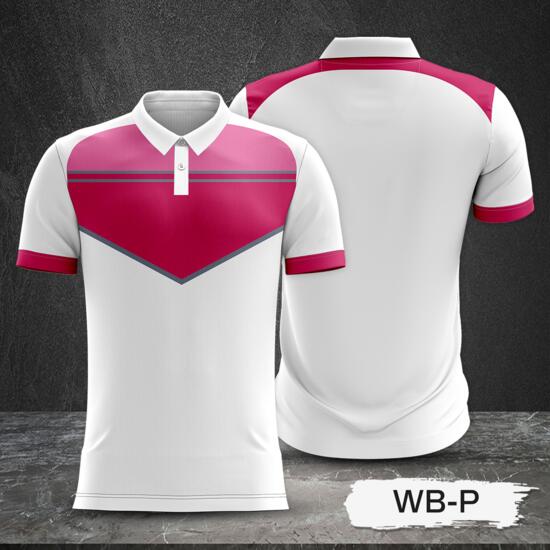 Tricolor Combination with White Body Design Full Sublimation Polo Shirt Thumbnail