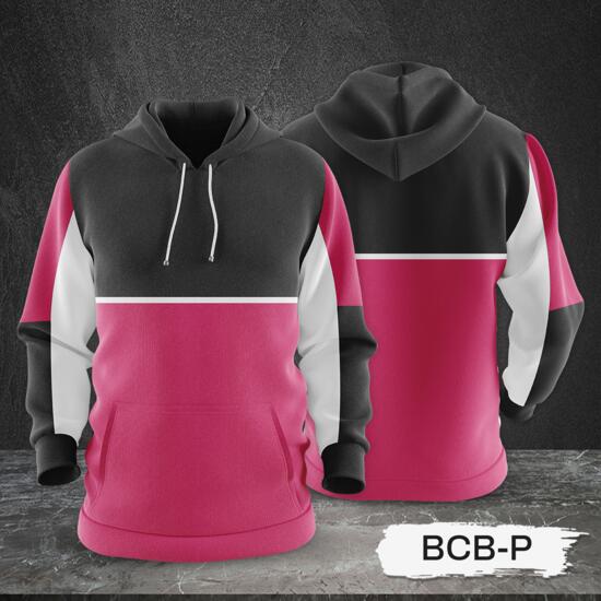 3 Color Combination Hoodie Jacket Full Print Sublimation Thumbnail
