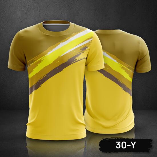 Grunge Design Roundneck Full Print Sublimation Shirt Thumbnail