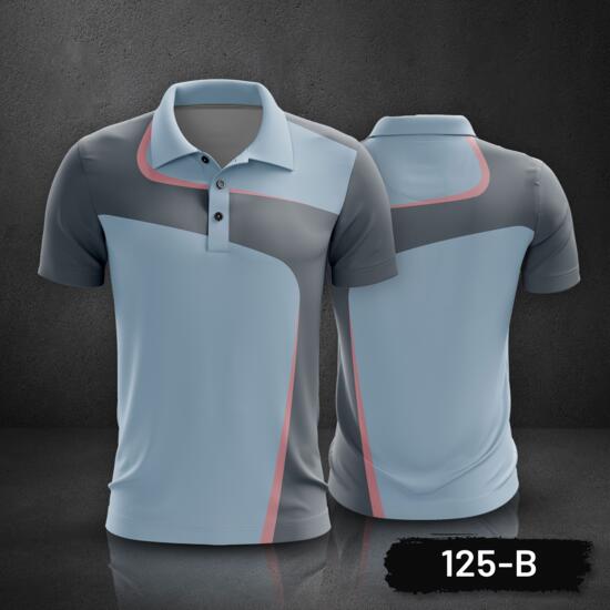 Premium Vector Design Polo Shirt Full Print Sublimation Thumbnail