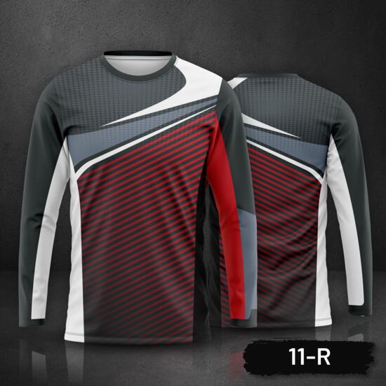 Premium Vector Linear Design Long Sleeve Full Print Sublimation Thumbnail