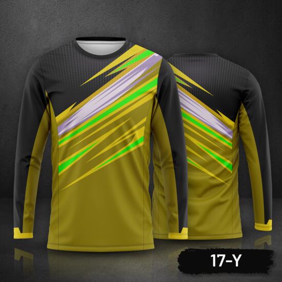 Premium Vector Linear Design Long Sleeve Full Print Sublimation Thumbnail