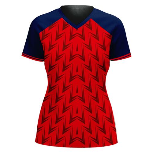 V-neck Volleyball Jersey Full Print Sublimation Thumbnail