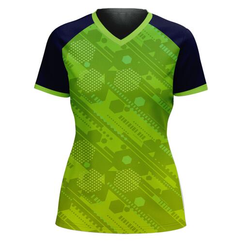 V-neck Volleyball Jersey Full Print Sublimation Thumbnail