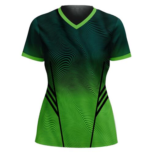 V-neck Volleyball Jersey Full Print Sublimation Thumbnail