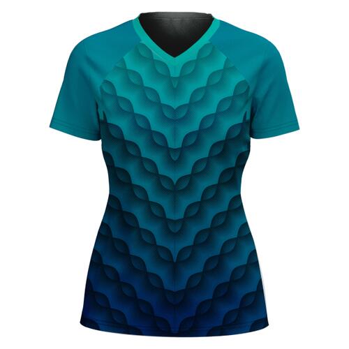 V-neck Volleyball Jersey Full Print Sublimation Thumbnail