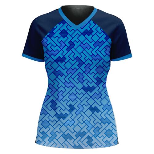 V-neck Volleyball Jersey Full Print Sublimation Thumbnail