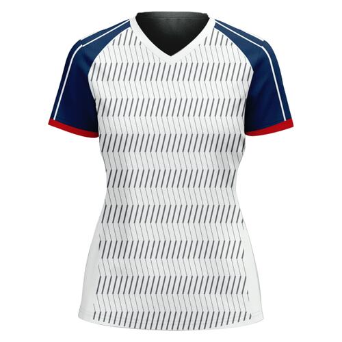 V-neck Volleyball Jersey Full Print Sublimation Thumbnail