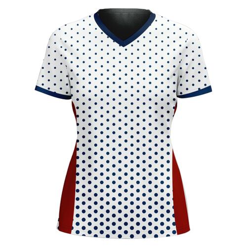 V-neck Volleyball Jersey Full Print Sublimation Thumbnail