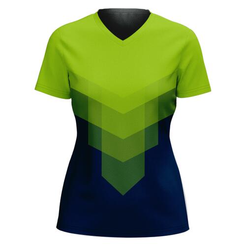 V-neck Volleyball Jersey Full Print Sublimation Thumbnail