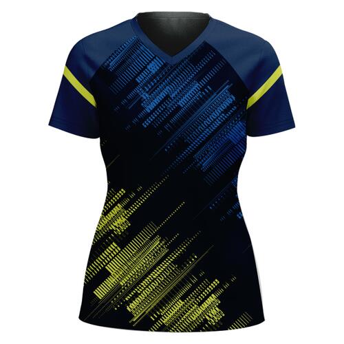V-neck Volleyball Jersey Full Print Sublimation Thumbnail