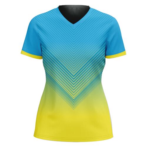 V-neck Volleyball Jersey Full Print Sublimation Thumbnail