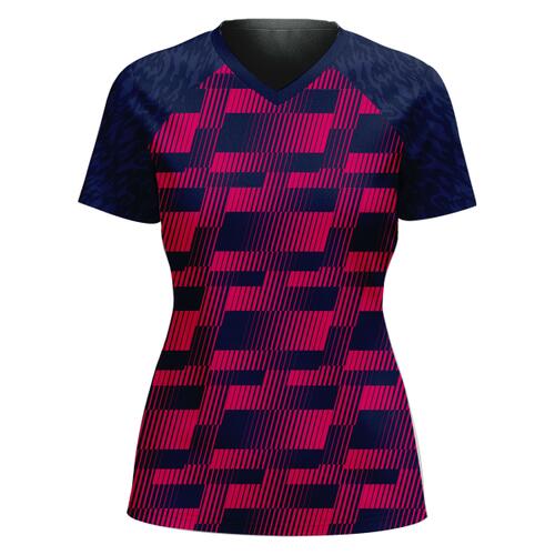 V-neck Volleyball Jersey Full Print Sublimation Thumbnail