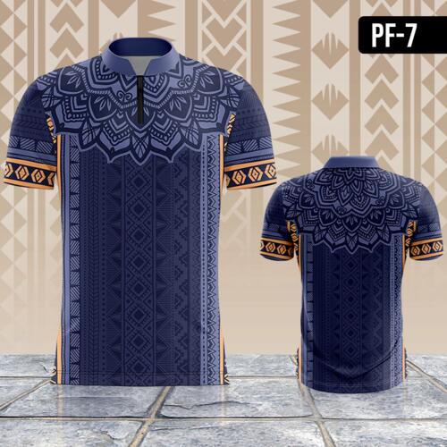 Abstract Ethnic Geometric Pattern Batik Design Full Print Sublimation Thumbnail