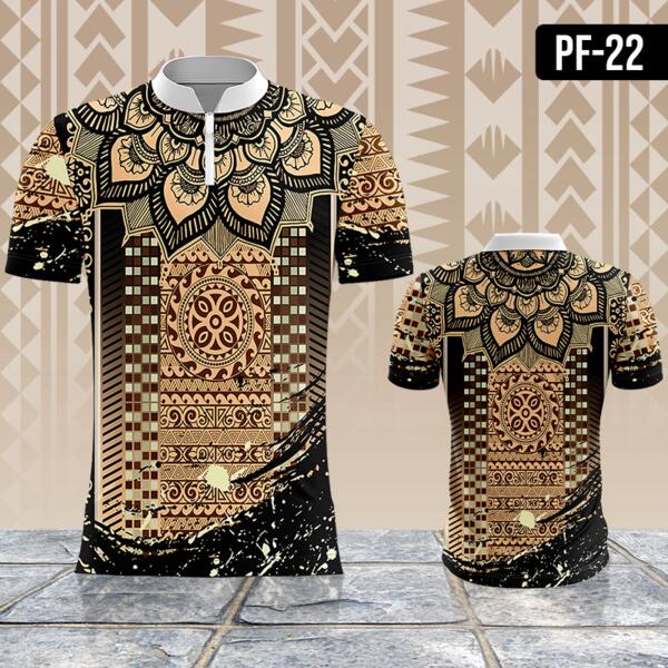 Ethnical Tribal Pattern Batik Design Full Print Sublimation Thumbnail