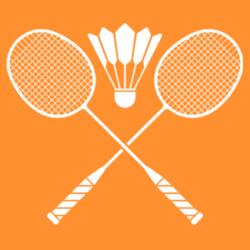 Badminton Jersey Uniform Full Print Sublimation V-neck Shirt - 1021-O Design