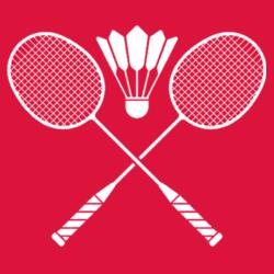 Badminton Jersey Uniform Full Print Sublimation V-neck Shirt - 1021-R Design