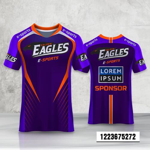 Linear Design Esport Full Print Shirt Thumbnail