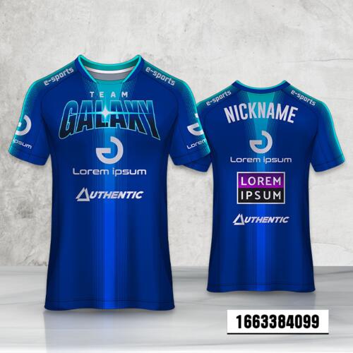 Linear Design Esport Full Print Shirt Thumbnail