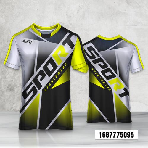 Geometric Vector Design Esport Full Print Shirt Thumbnail